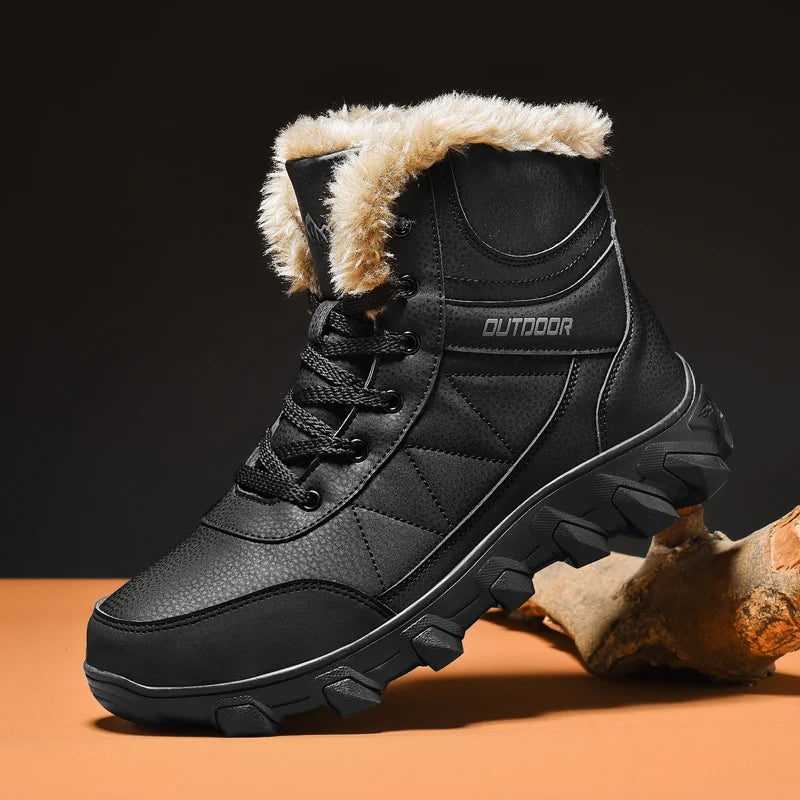 Stivali invernali da uomo in peluche