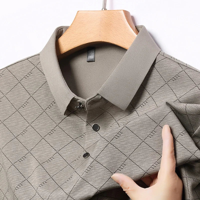 Polo stampata da uomo