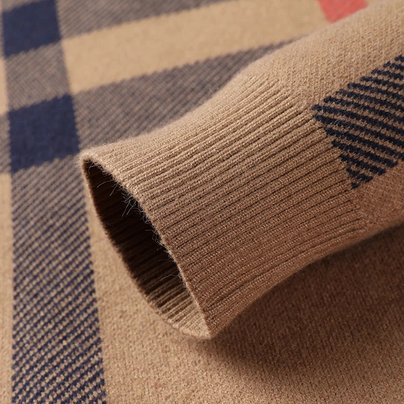 Maglione a righe da uomo