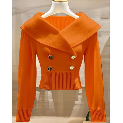 Maglione lavorato a maglia da donna, collezione 2025