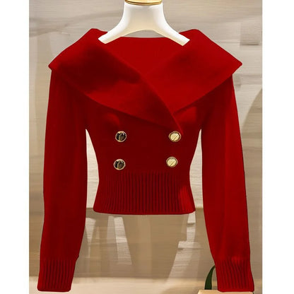 Maglione lavorato a maglia da donna, collezione 2025