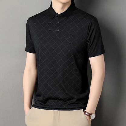 Polo stampata da uomo