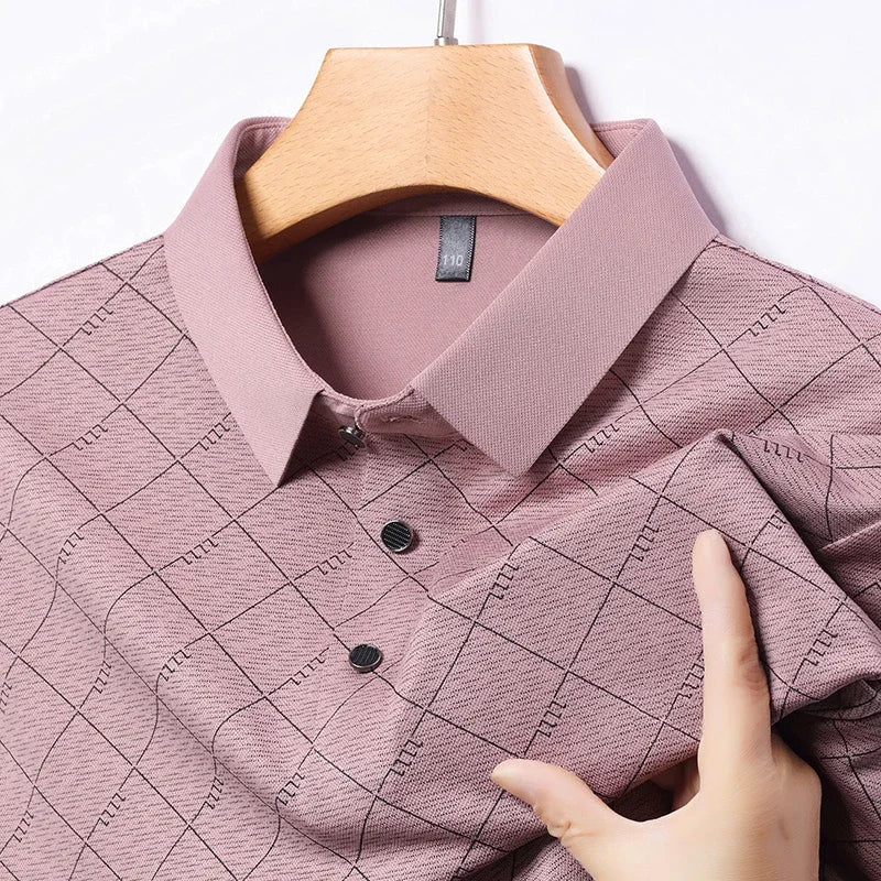 Polo stampata da uomo