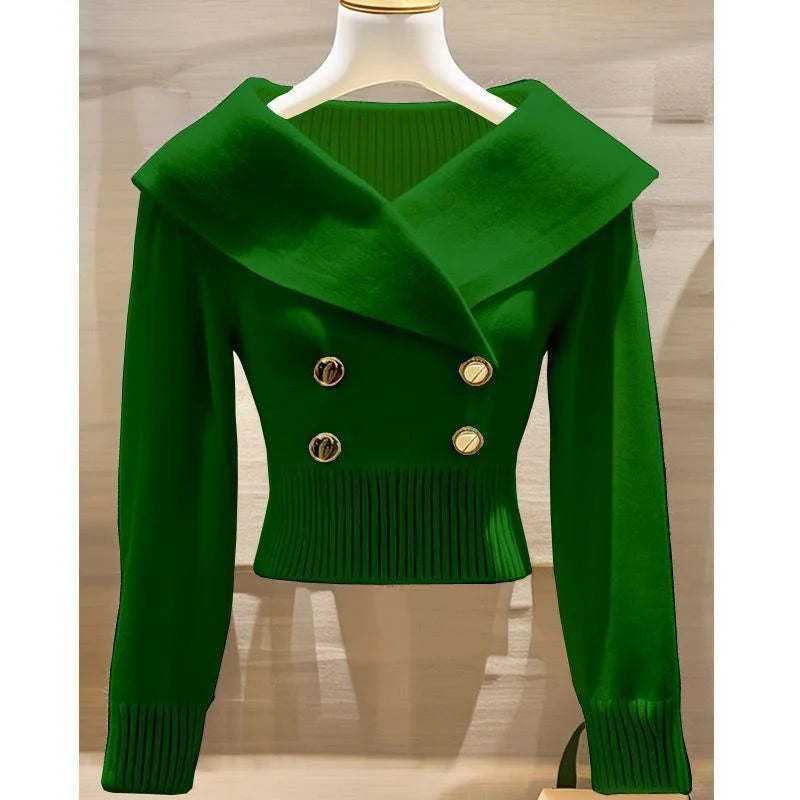 Maglione lavorato a maglia da donna, collezione 2025