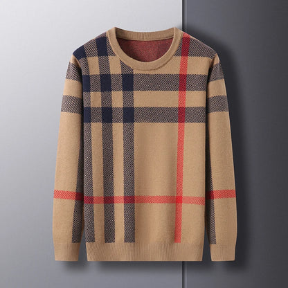 Maglione a righe da uomo