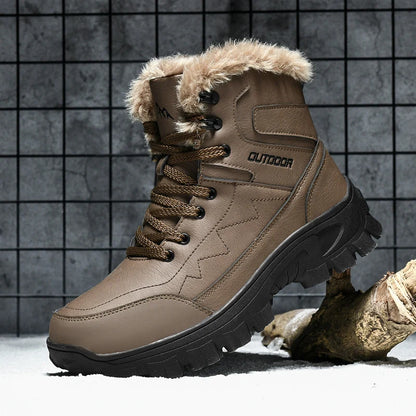 Stivali invernali da uomo in peluche