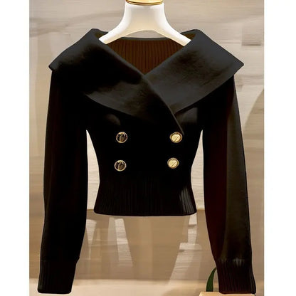 Maglione lavorato a maglia da donna, collezione 2025