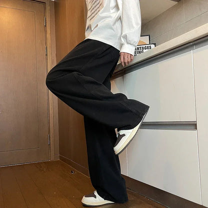 Jeans classici larghi da uomo