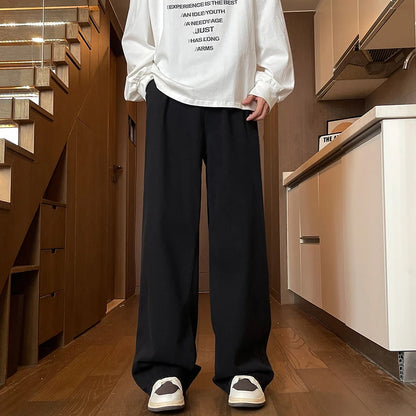 Jeans classici larghi da uomo